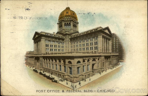 Post Office & Federal Bldg Chicago Illinois