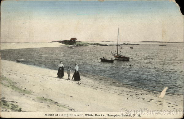 Mouth of Hampton River, White Rocks Hampton Beach New Hampshire