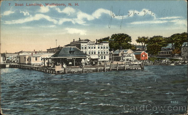 Boat Landing Wolfeboro New Hampshire
