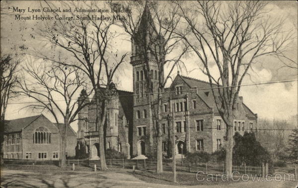 Mary Lyon Chapel and Administration Building, Mount Holyoke College South Hadley Massachusetts