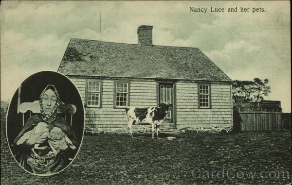 Nancy Luce and her pets Women