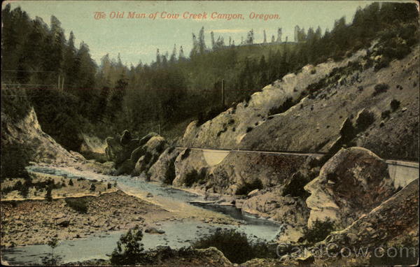 The Old Man of Cow Creek Canyon Oregon