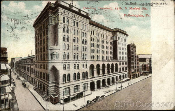 Reading Terminal, 12th & Market Sts Philadelphia Pennsylvania