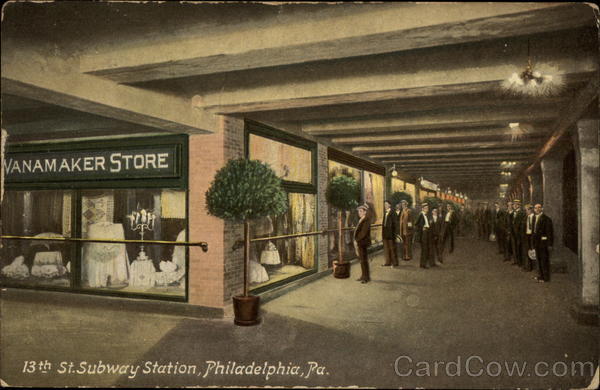 13th St. Subway Station Philadelphia Pennsylvania