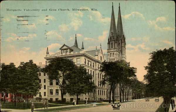 Marquette University and Gesu Church Milwaukee Wisconsin