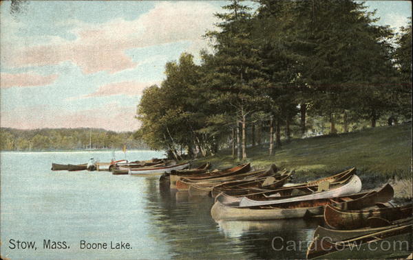 Boone Lake Stow Massachusetts