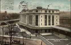 New Lackawanna Station, Showing Approaches Postcard