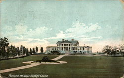 Cape Cottage Casino Postcard
