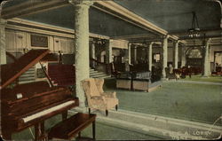 Y.M.C.A. Lobby Gary, IN Postcard Postcard