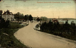 Pleasant Street from Greenbank Halifax, NS Canada Nova Scotia Postcard 