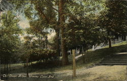 The Grape Arbor Winona Lake, IN Postcard Postcard