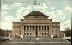 Columbia University Library Postcard