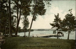 Chautauqua Lake from Long Point Bemus Point, NY Postcard 