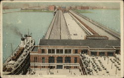 Municipal Pier Postcard