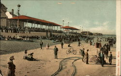 View of Revere Beach, Mass Postcard