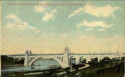 Hudson-Fulton Memorial Bridge Across Spuyten Duyvil Creek Postcard