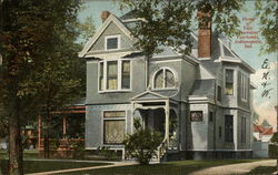 Home of Vice-President Fairbanks Postcard