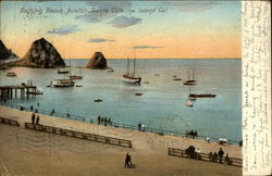 Bathing Beach, Avalon Postcard