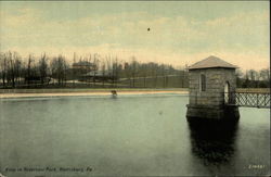 View in Reservoir Park Harrisburg, PA Postcard Postcard