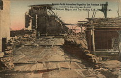 Santa Fe's Grand Canyon Exhibit Postcard