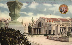 Cascade Court and Manufacturers Building Postcard