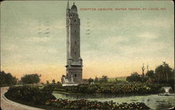 Compton Heights, Water Tower Postcard