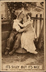 It's Silly but It's Nice Postcard