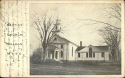 Baptist Church Postcard