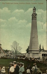 The Tower and Chutes, Scarboro Beach Postcard