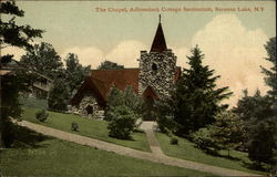 The Chapel, Adirondack Cottage Sanitarium Saranac Lake, NY Postcard Postcard