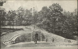 Sweethearts' Monument Postcard