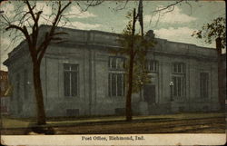 Post Office Richmond, IN Postcard Postcard