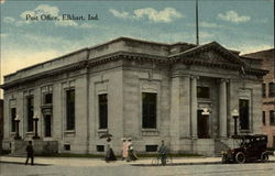 Post Office Elkhart, IN Postcard Postcard