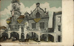 City Building Postcard