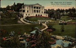 Home of Mr. B.S. Josselyn, Mount Tabor Postcard