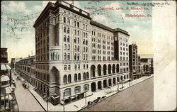 Reading Terminal, 12th & Market Sts Postcard