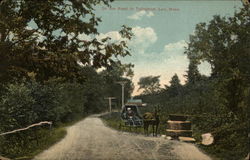 On the Road to Tyringham Postcard