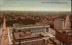 Bird's Eye View Postcard