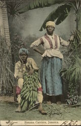 Banana Carriers Postcard