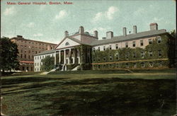 Mass. General Hospital Boston, MA Postcard Postcard