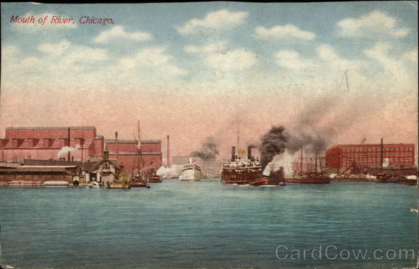 Mouth of River, Chicago Illinois