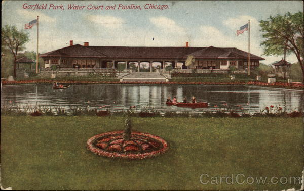 Garfield Park, Water Court and Pavilion Chicago Illinois