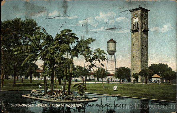 Quadrangle Plaza, Ft. Sam Houston San Antonio Texas