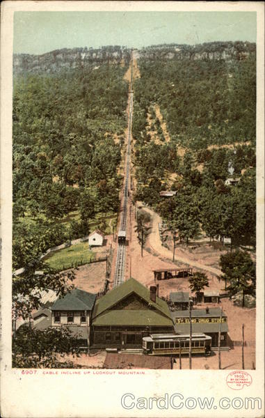 Cable Incline up Lookout Mountain Chattanooga Tennessee