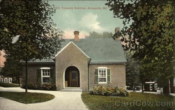 Old Treasury Building Annapolis Maryland