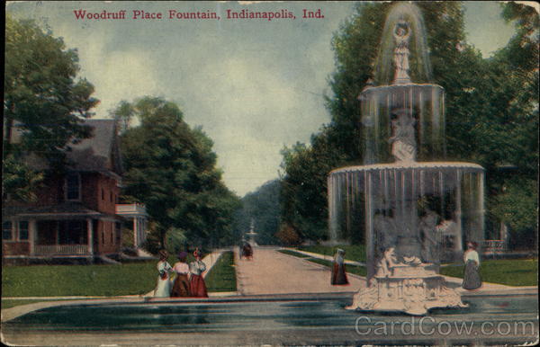 Woodruff Place Fountain Indianapolis