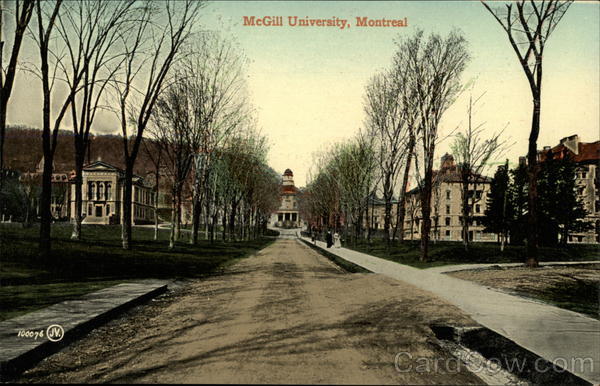 McGill University Montreal QC Canada Quebec