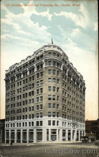 Cobb Building, Fourth and University Sts Seattle Washington