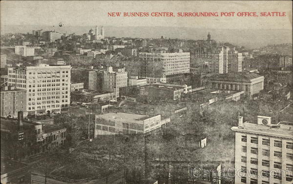 New Business Center, Surrounding Post Office Seattle Washington