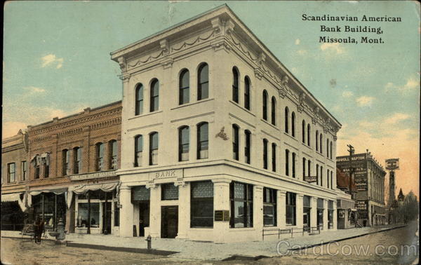 Scandinavian American Bank Building Missoula Montana